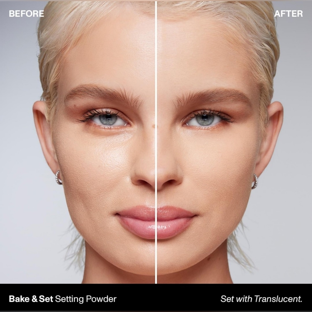 New! Morphe Bake & Set Translucent Powder - Picture 2 of 8